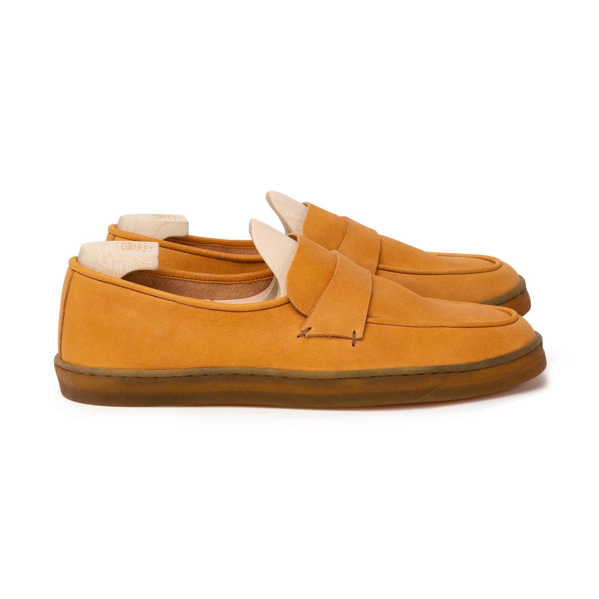 Ashby Unlined Loafer - Tan Horween Dearborn