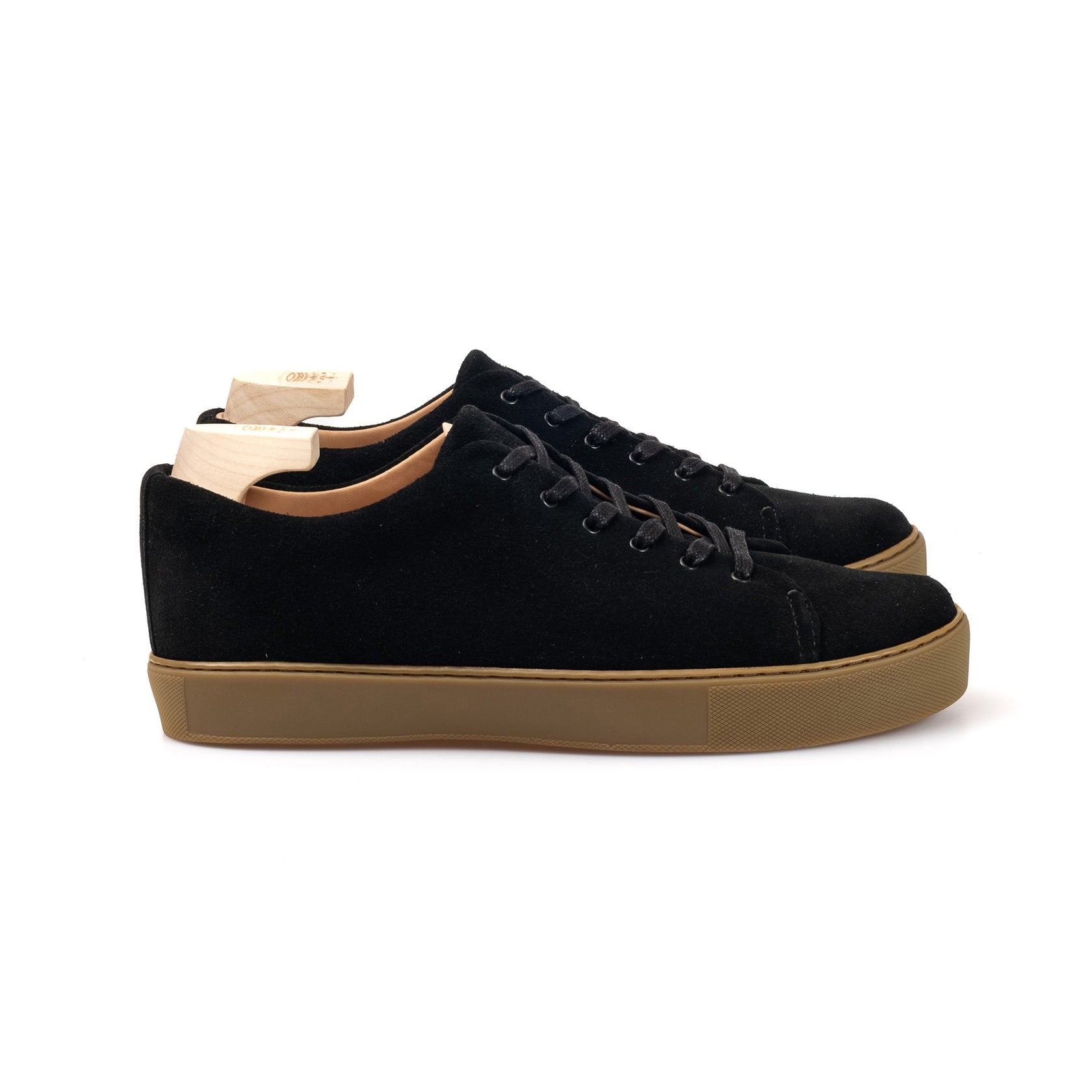 Overstone Derby - Black Janus Calf Suede