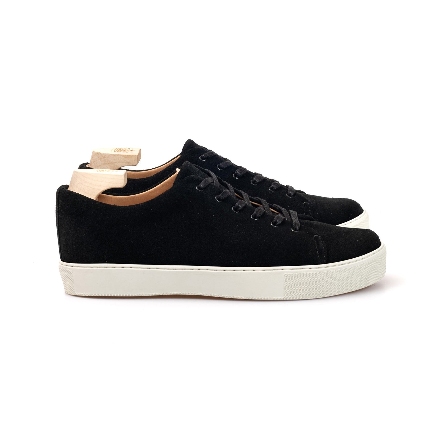 Overstone Derby - Black Janus Calf Suede