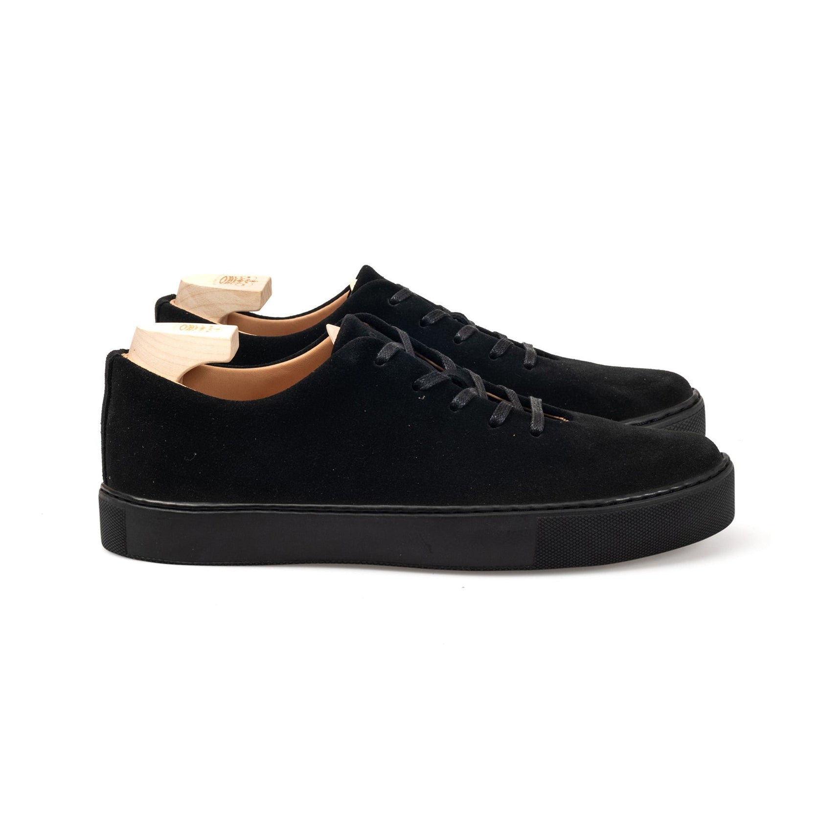 Upton Wholecut - Black Janus Calf Suede
