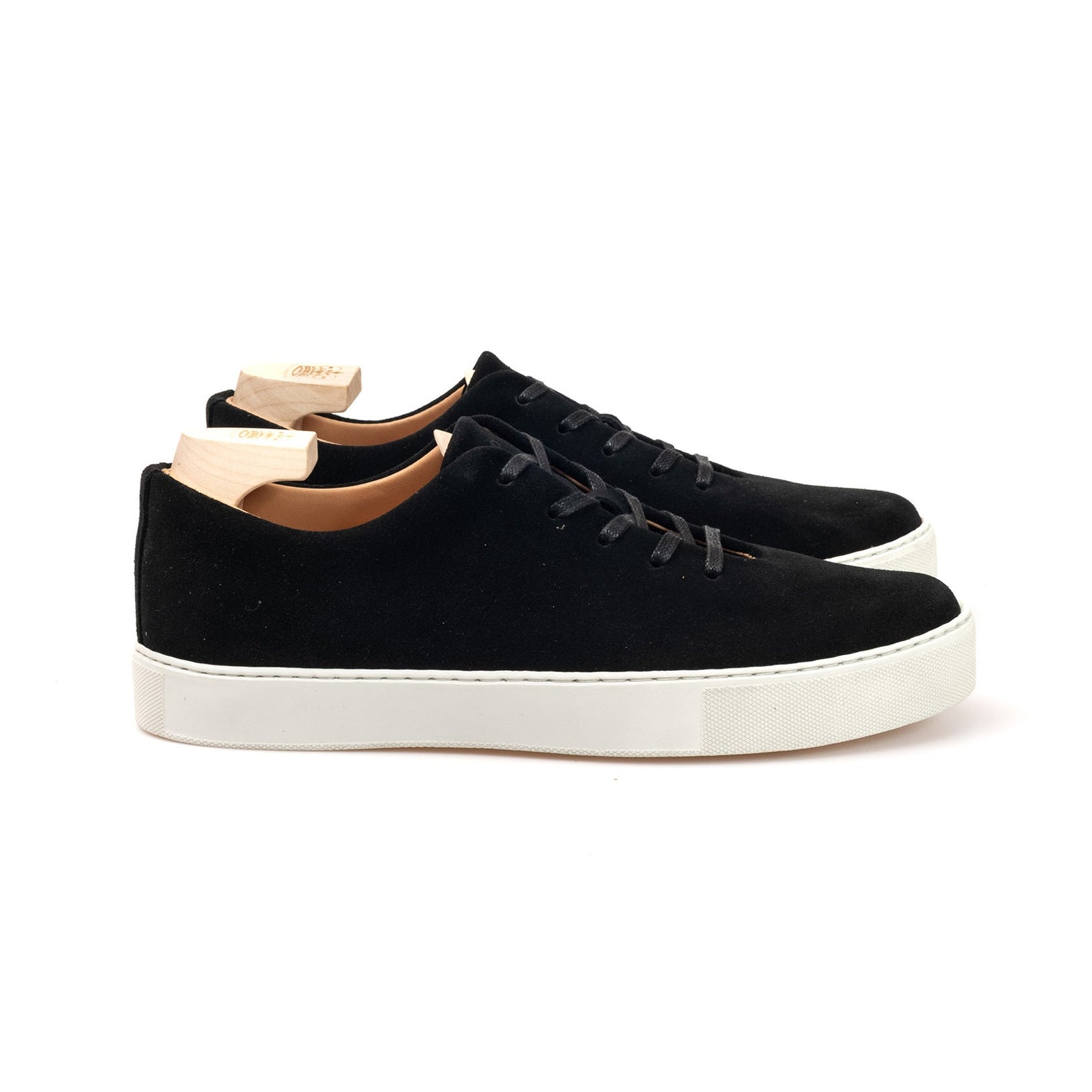 Upton Wholecut - Black Janus Calf Suede