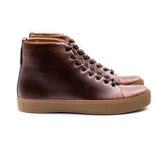 Overstone Hi Derby - Horween Brown Chromexcel - Crown Northampton
