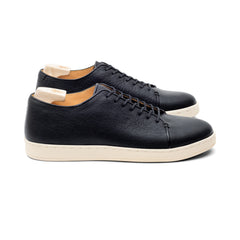 Harlestone Hand Stitch Derby - Black Horween Buffalo - Crown Northampton