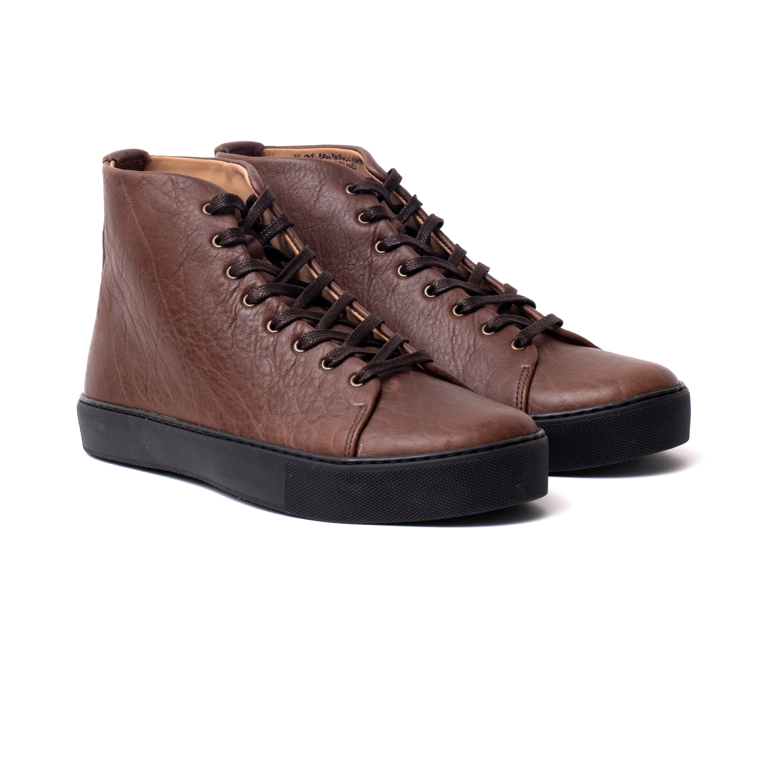 Overstone Hi Derby - Brown Horween Buffalo - Crown Northampton