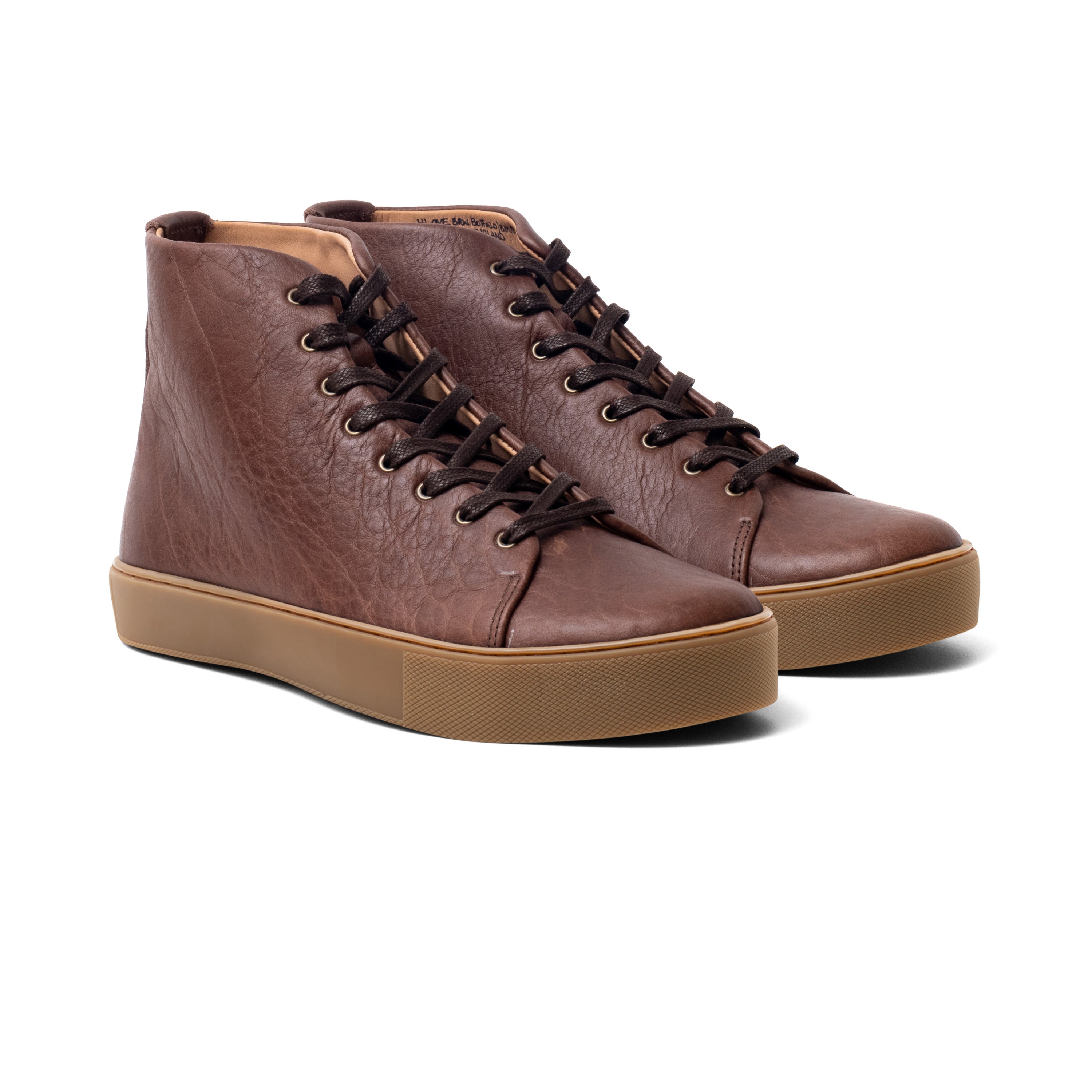Overstone Hi Derby - Brown Horween Buffalo - Crown Northampton
