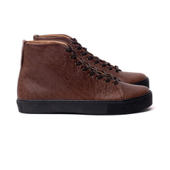 Overstone Hi Derby - Brown Horween Buffalo - Crown Northampton