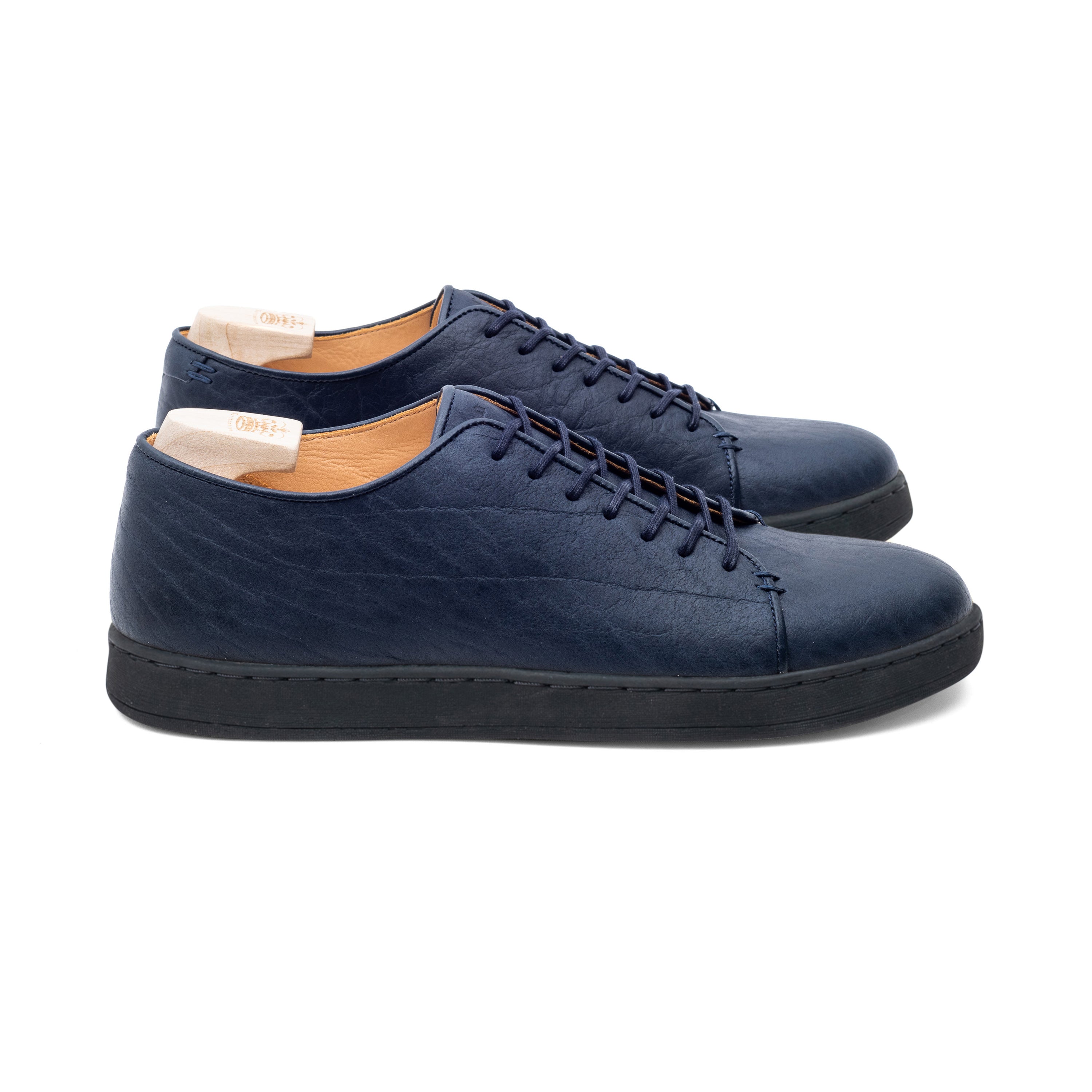 Harlestone Derby - Ink Horween Buffalo Leather