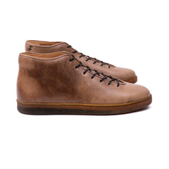 Everdon Hand Stitch Wholecut Mid - Horween Natural Chromexcel - Crown Northampton