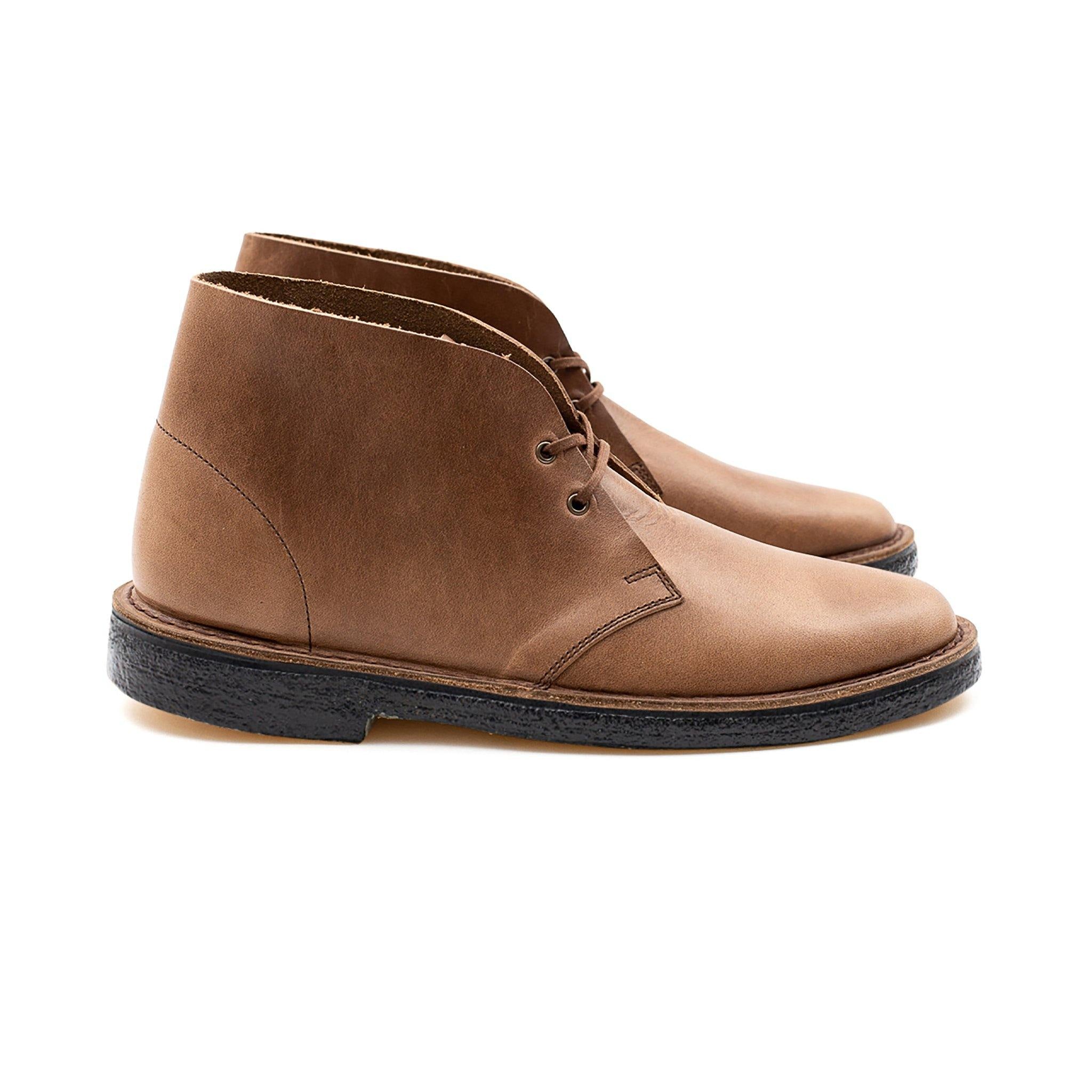 Woodford Desert Boot - Horween Natural Chromexcel - Crown Northampton