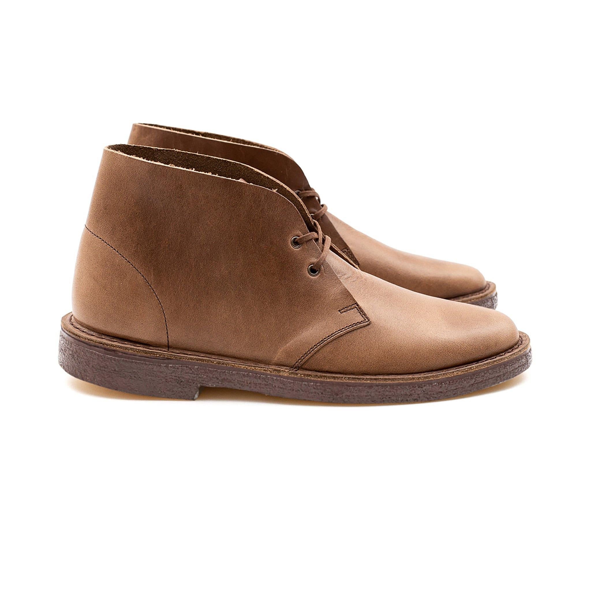 Woodford Desert Boot - Horween Natural Chromexcel - Crown Northampton