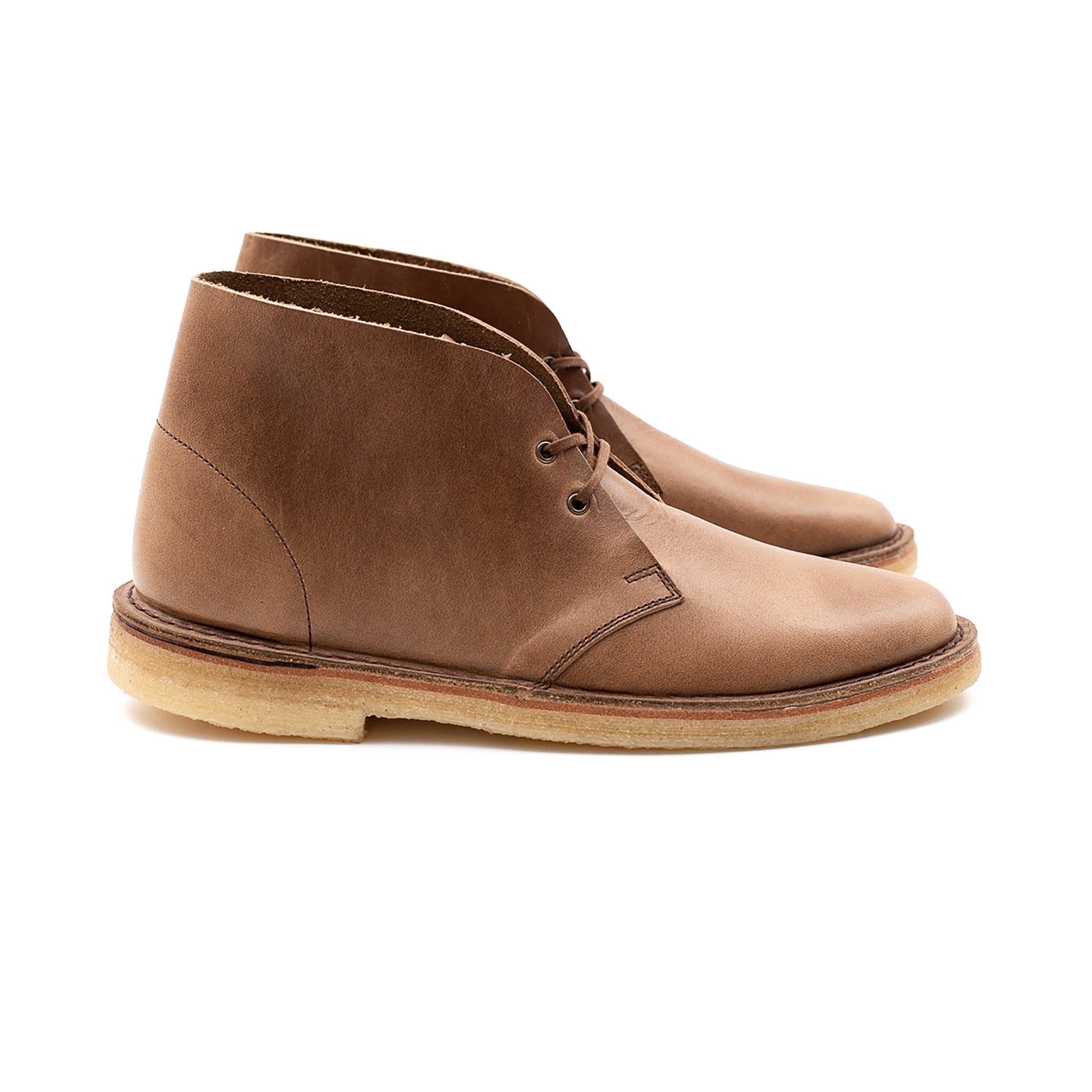 Woodford Desert Boot - Horween Natural Chromexcel - Crown Northampton