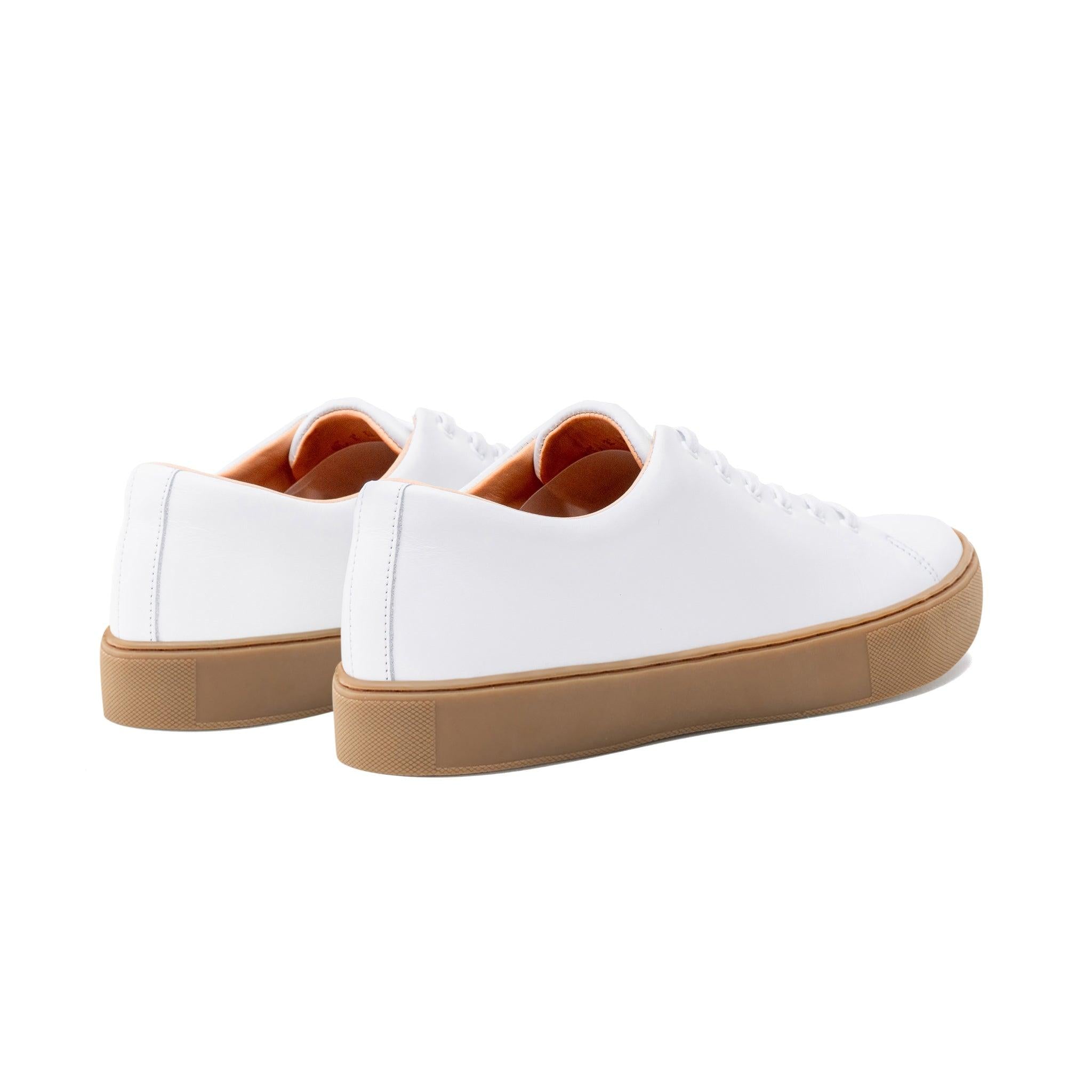 Overstone Derby - All White Calf - Crown Northampton