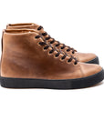 Overstone Hi Derby - Horween Natural Chromexcel Leather – Crown Northampton