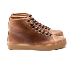 Overstone Hi Derby - Horween Natural Chromexcel - Crown Northampton