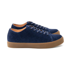 Overstone Derby TL - French Navy Janus Calf Suede - Crown Northampton