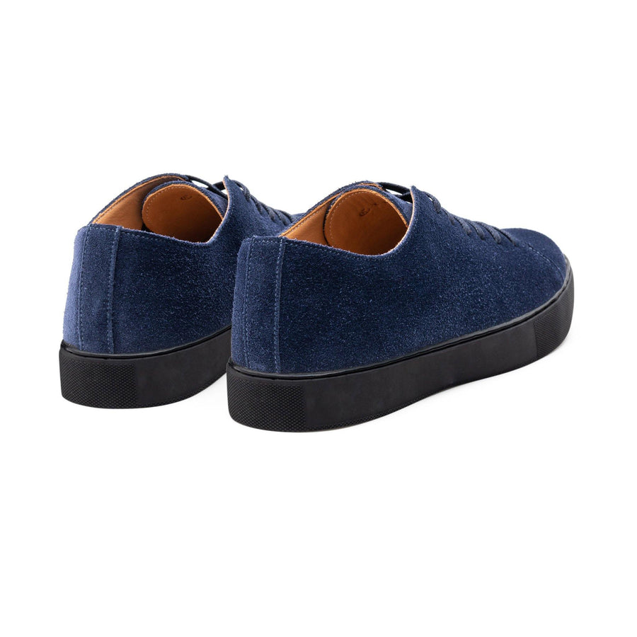 Overstone Derby TL - French Navy Janus Calf Suede - Crown Northampton