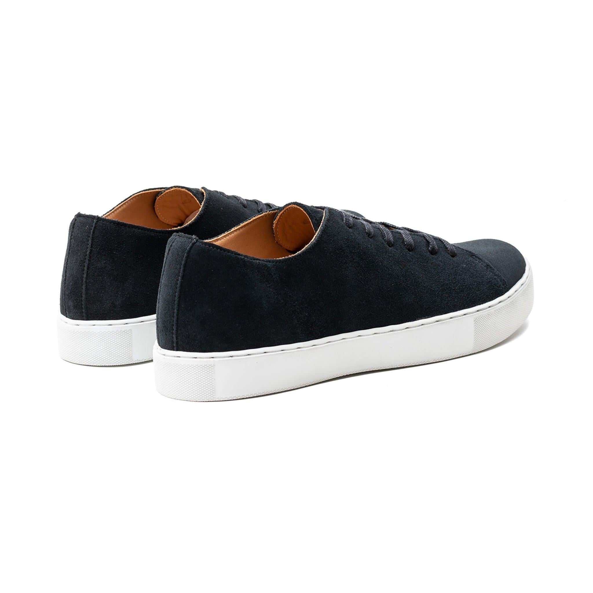Overstone Derby TL - Black Janus Calf Suede - Crown Northampton