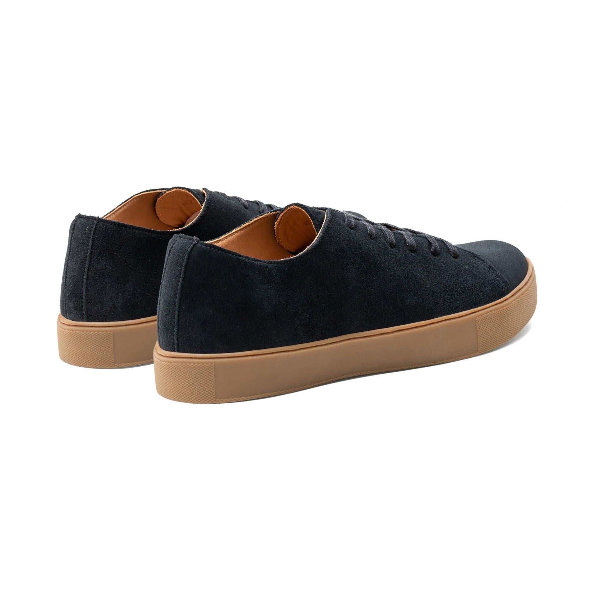 Overstone Derby TL - Black Janus Calf Suede - Crown Northampton