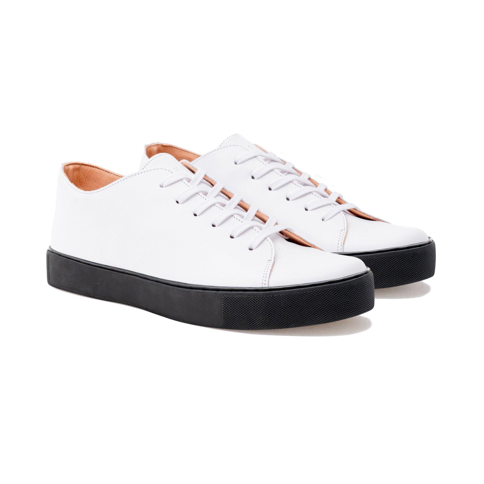 Overstone Derby TL - All White Calf – Crown Northampton