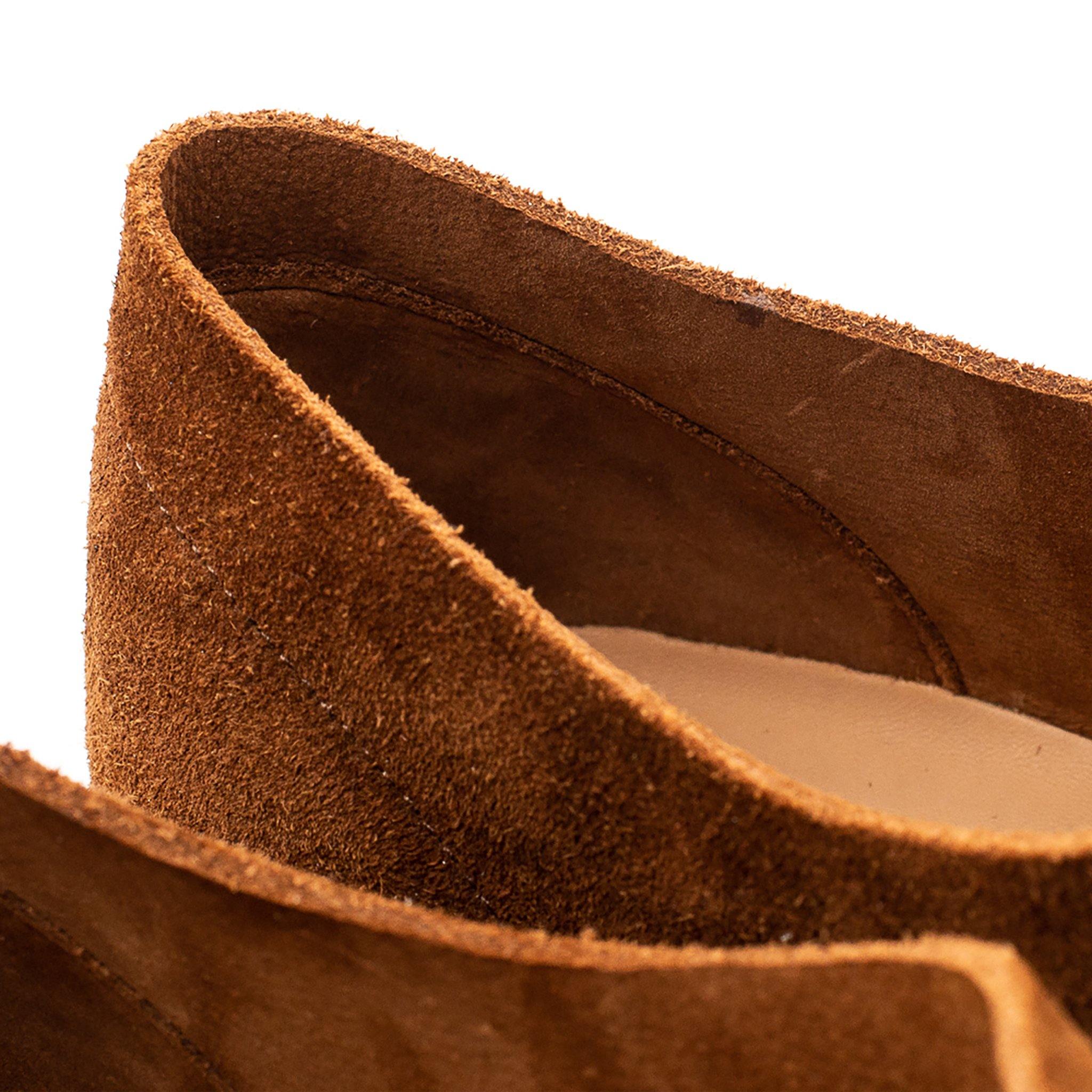 Grove Desert Shoe - Snuff Janus Calf Suede - Crown Northampton