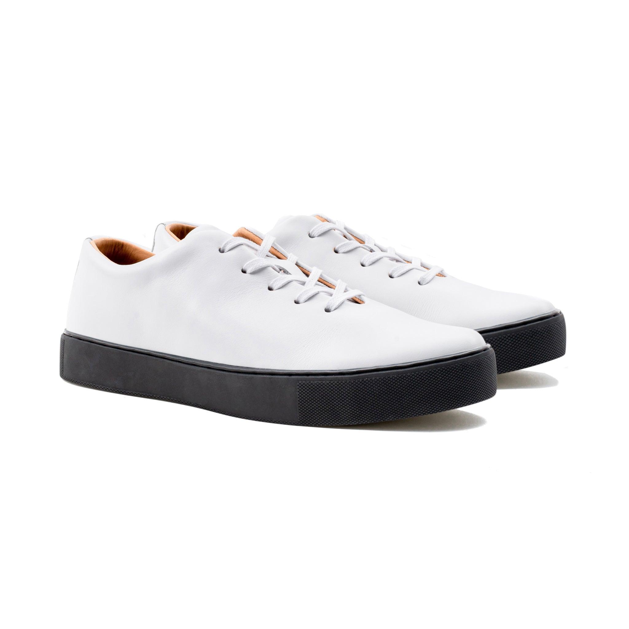 Upton Wholecut - All White Calf - Crown Northampton