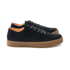Upton Wholecut TL - Black Janus Calf Suede - Crown Northampton