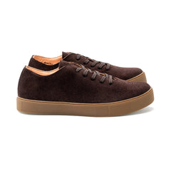 Upton Wholecut TL - Brown Janus Calf Suede - Crown Northampton