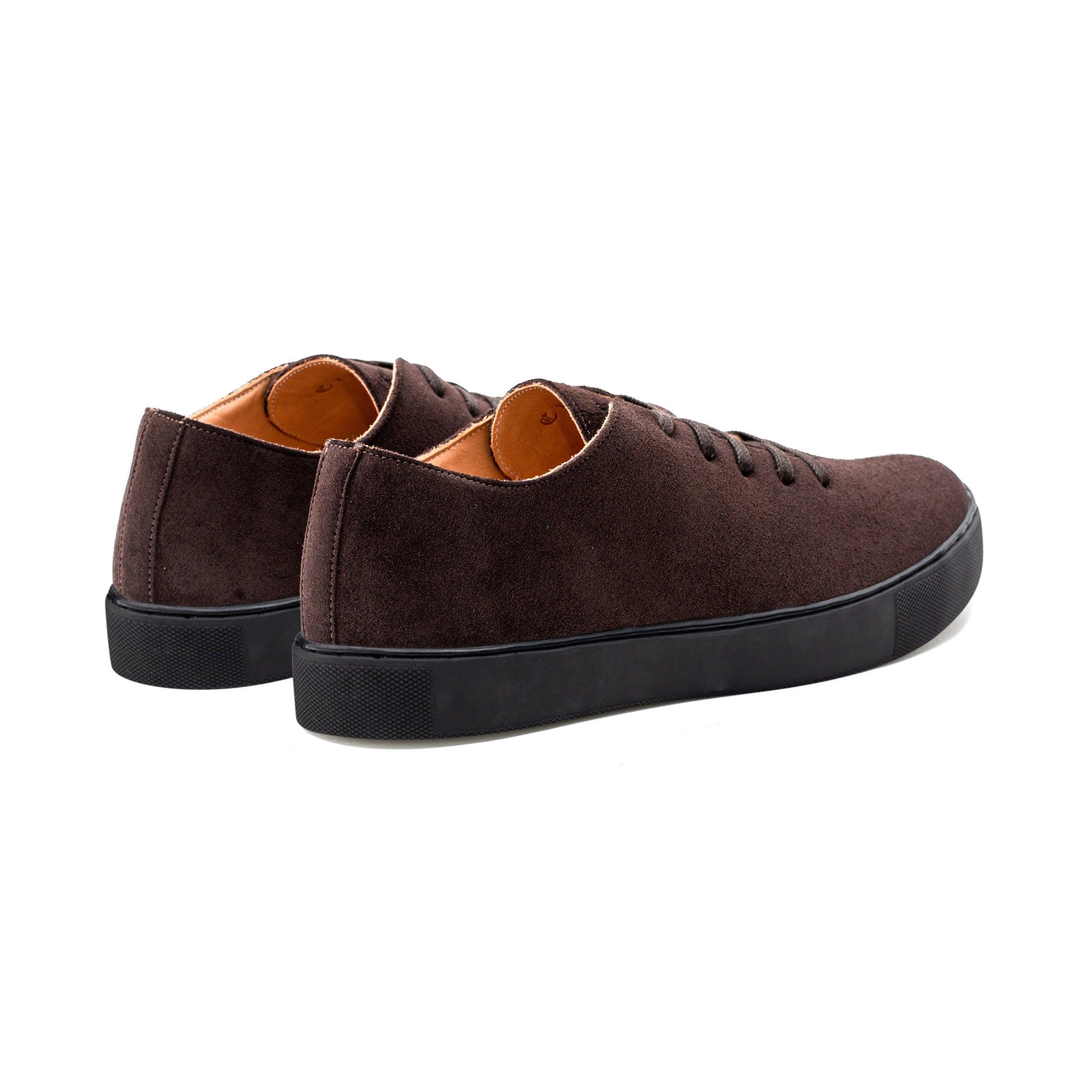 Upton Wholecut TL - Brown Janus Calf Suede - Crown Northampton