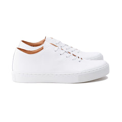 Upton Wholecut TL - All White Calf - Crown Northampton