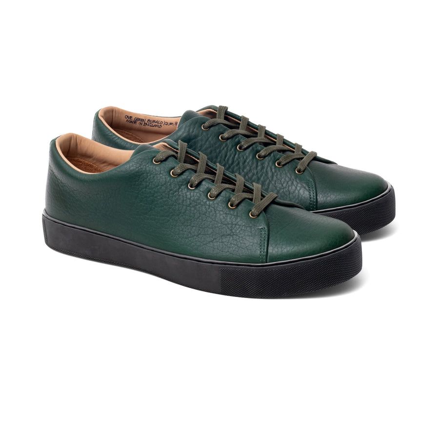 Overstone Derby - Green Horween Buffalo - Crown Northampton