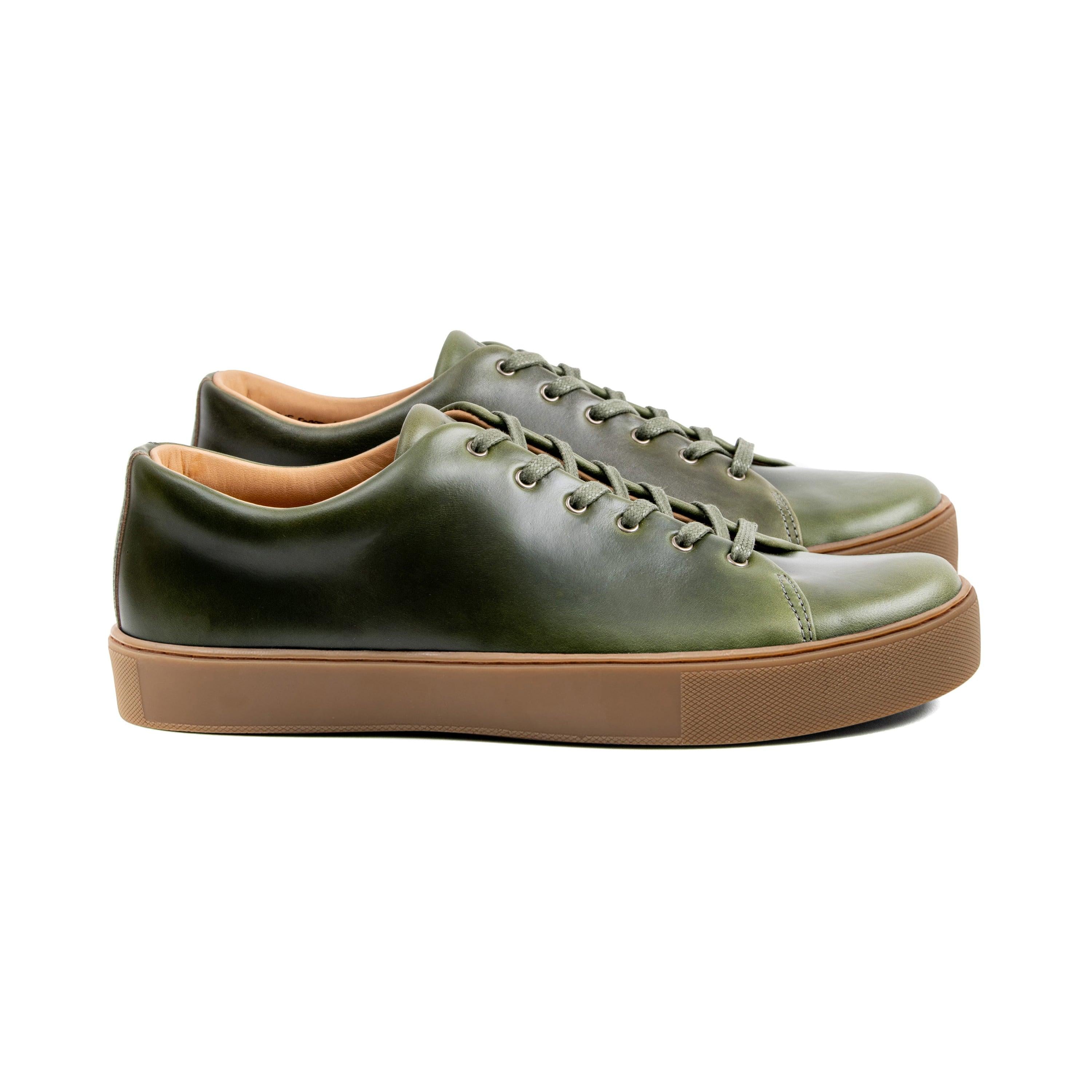 Overstone Derby - Horween Forest Green Chromexcel - Crown Northampton