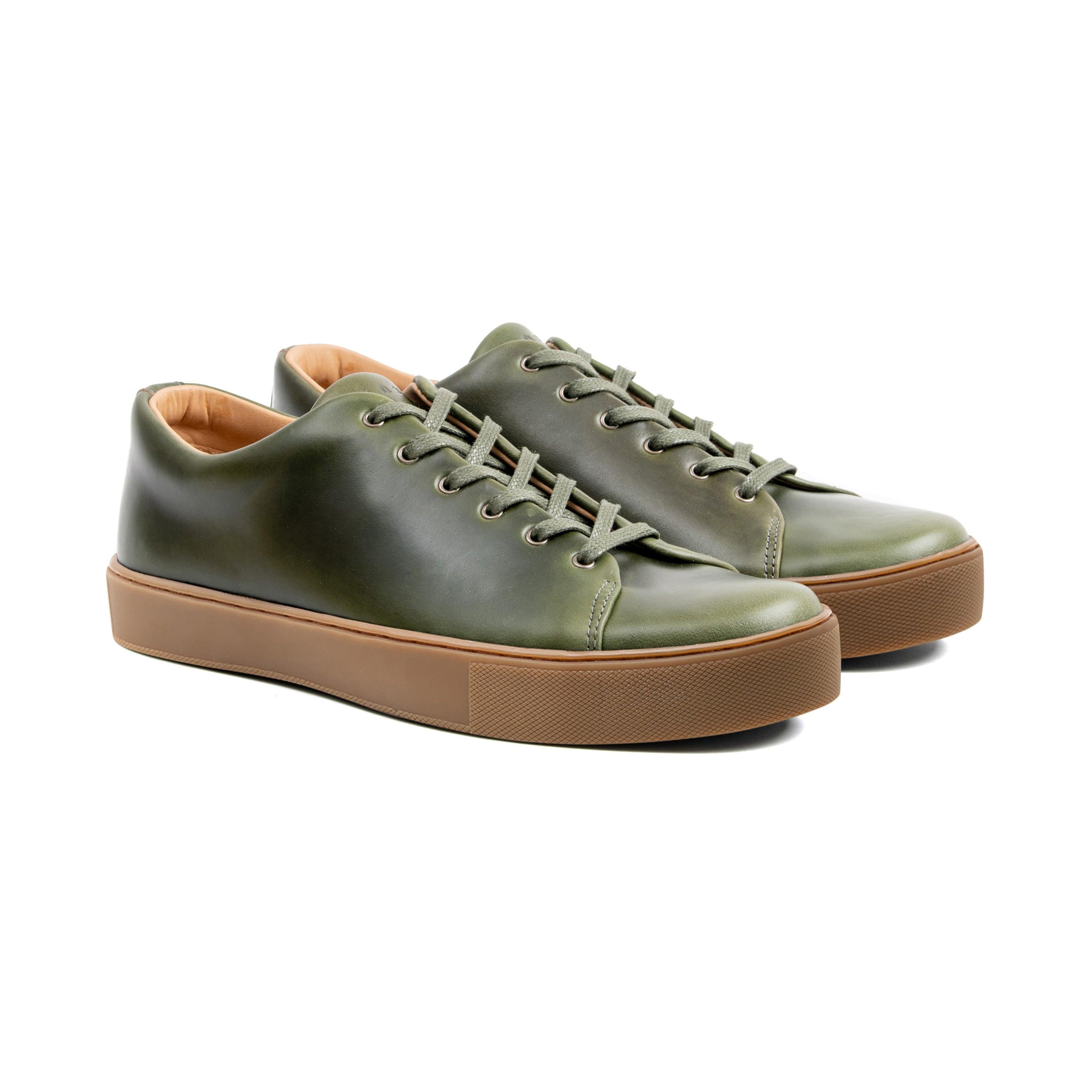 Overstone Derby - Horween Forest Green Chromexcel - Crown Northampton